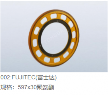 FUJITEC friction wheel 597*30