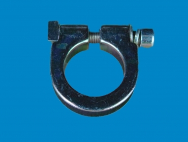 Escalator clamp ring